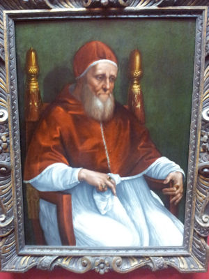 Porttret Paus Julius II