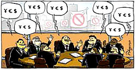 Cartoon TTIP YES (¥ € $)