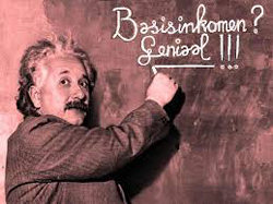Einstein over basisinkomen