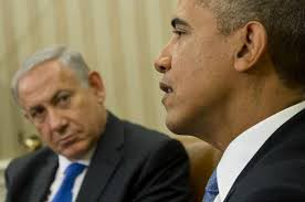 Foto Obama en Netanyahu in gesprek