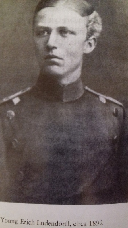 Foto van een jonge Ludendorff