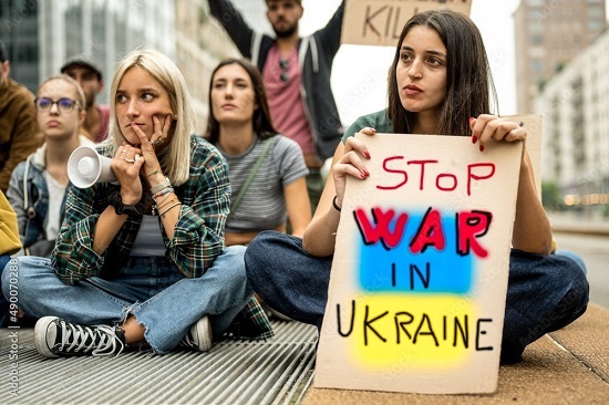 stop de oorlog in Oekraine