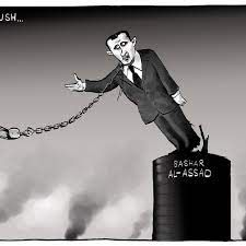 assad van het voetstuk