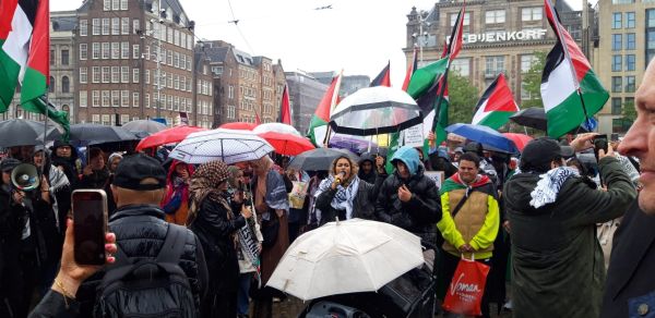 demo op de dam