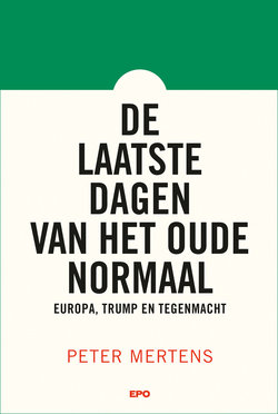 boek de laatste dagen van het oude normaal