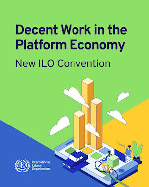 Voorkant ILO Convention Decent Work in the Platform Economy