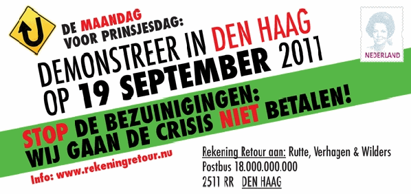 Prinsjesdag? Protestdag!
