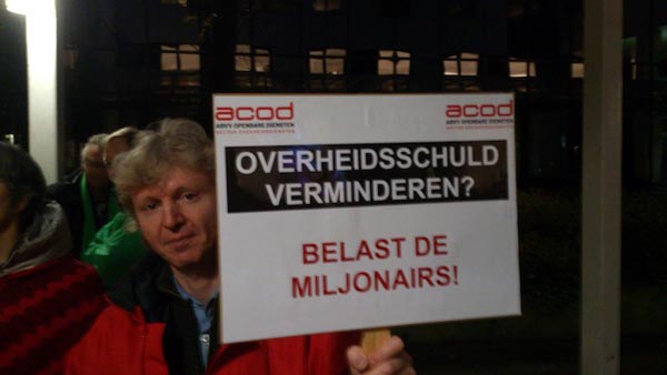 Foto actie in Antwerpen