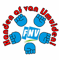 Logo Handen af van Ijmuiden - FNV