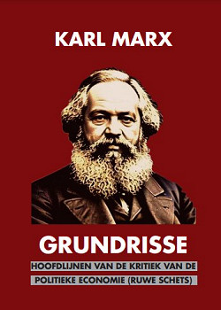 Titel pagina boek met afbeelding Karl Marx
